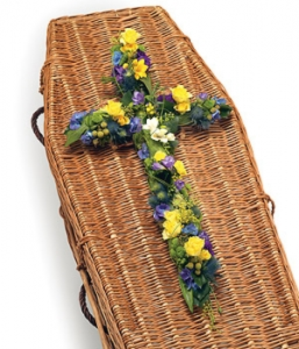 Floral Cross Yellows
