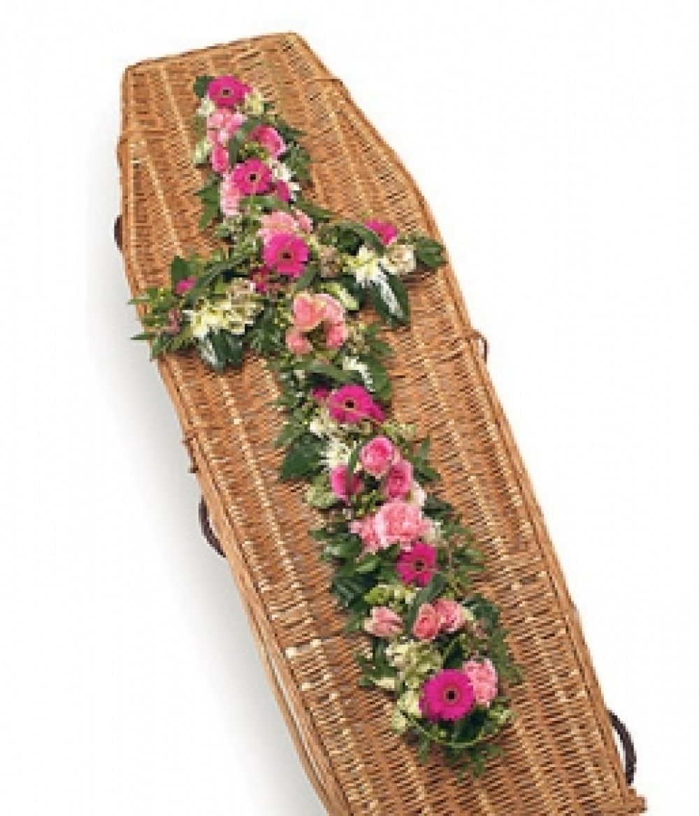 Floral Cross Pinks