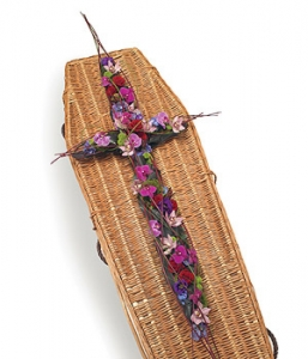 Willow floral Cross