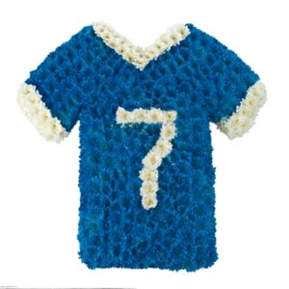 Blue Football Shirt