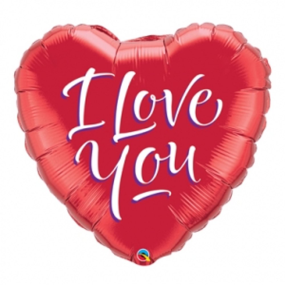 I Love You Foil Balloon