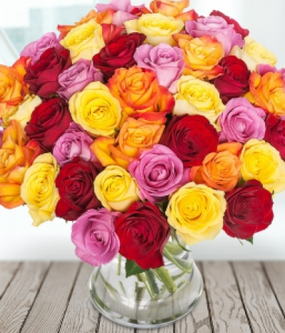 Grand Sunrise - This stunning bouquet is sure to impress. Our Proffesional Florists will use only the finest rose stems to create this beautiful bouquet.