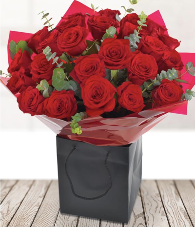 Twenty four Red Roses - Every true romantic knows that only 24 of the finest red roses will do.